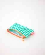 Pochette Breezy Kifkif vert d'eau