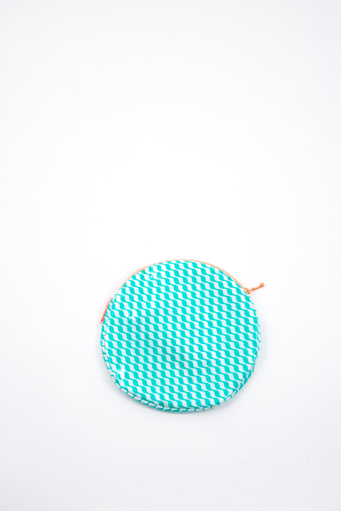 Pochette Breezy ronde Kifkif vert d'eau