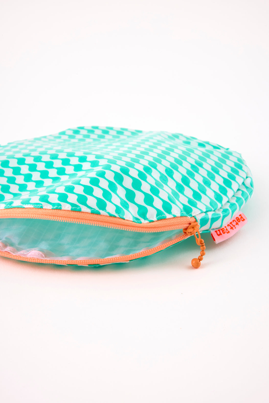 Pochette Breezy ronde Kifkif vert d'eau