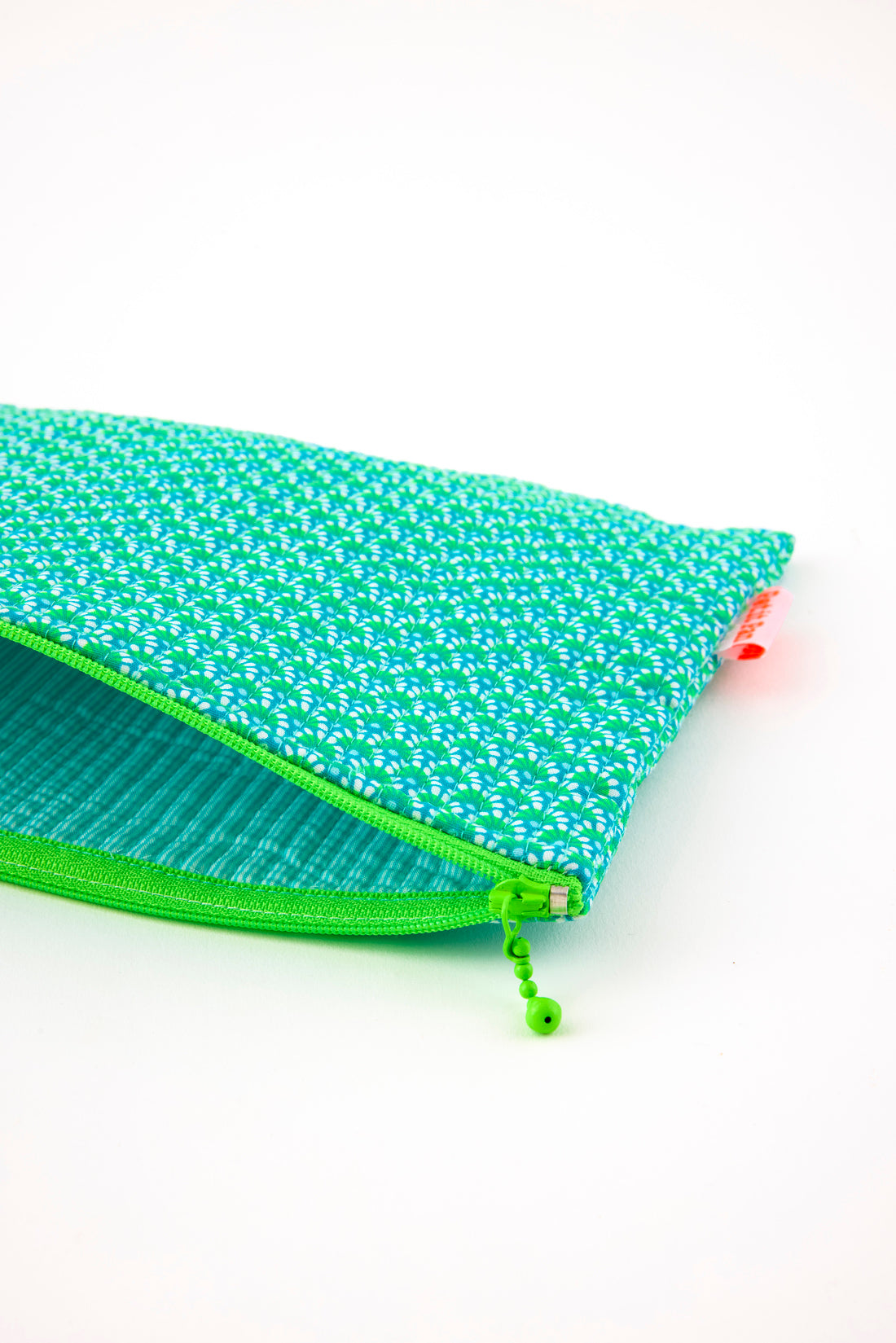 Pochette matelassée Zazen menthe