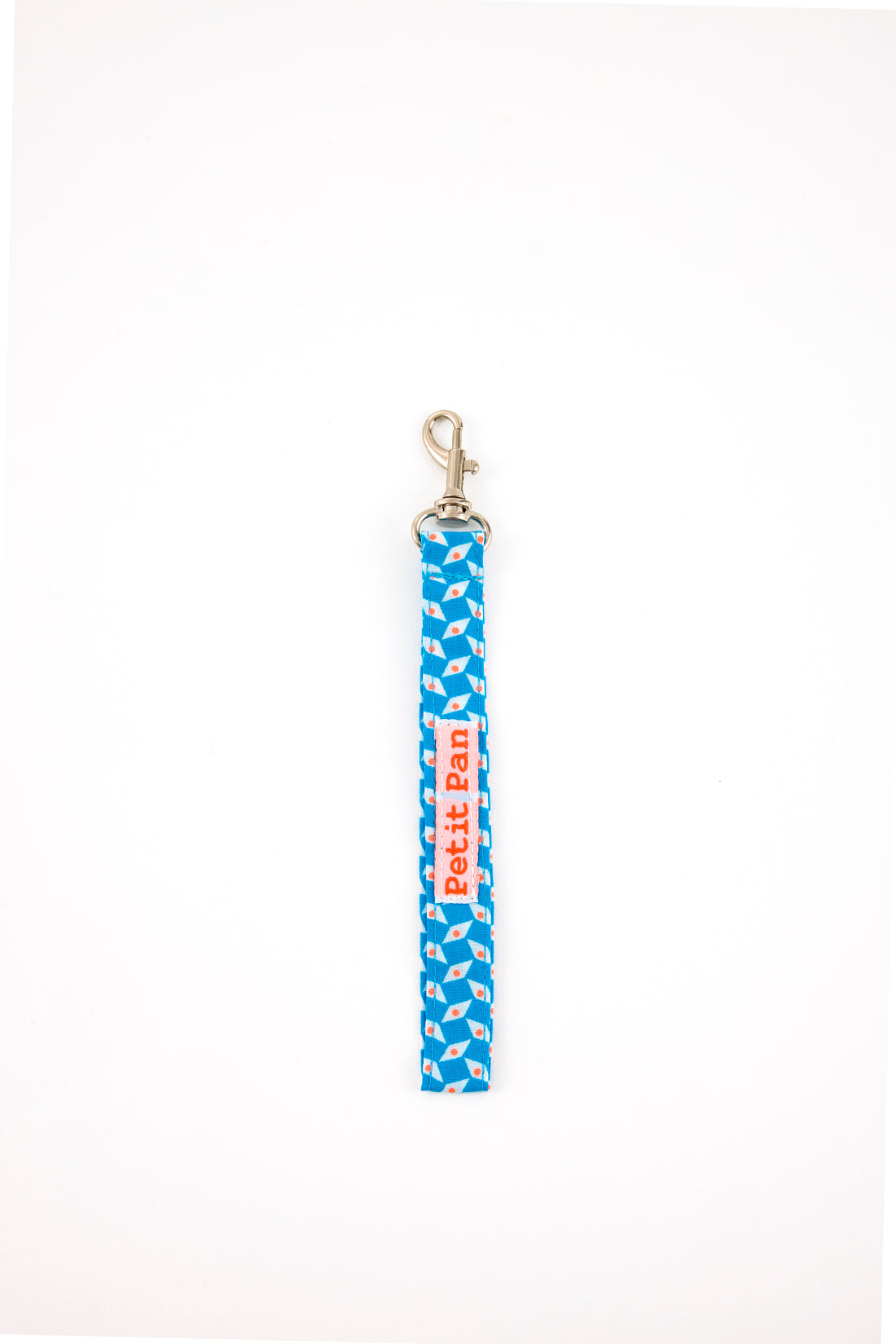 Blue Seed Wrist Strap Keychain