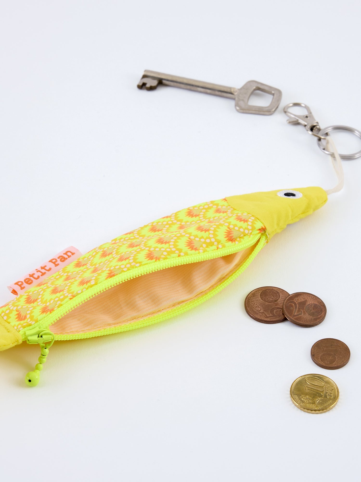 Porte-clé Poisson Wasabi jaune