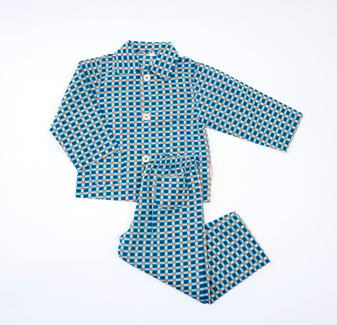 Pyjama Oki turquoise
