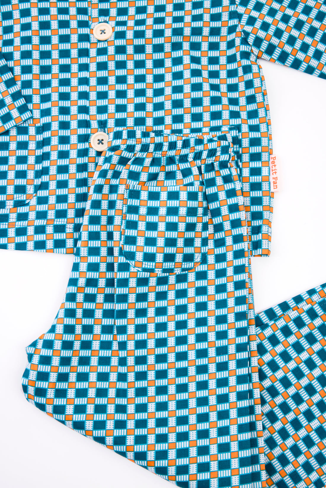 Pyjama Oki turquoise