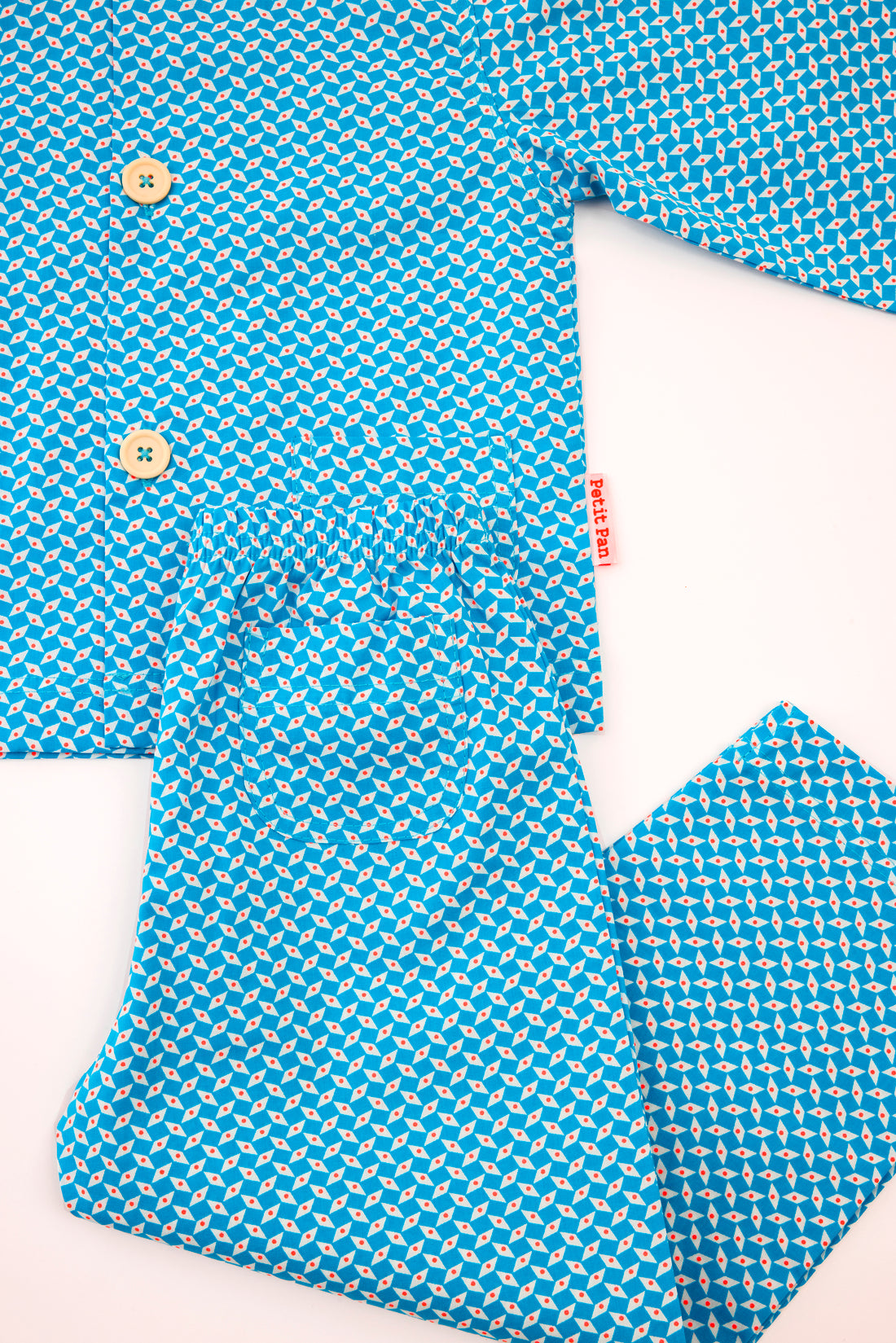 Blue Pépin pajamas