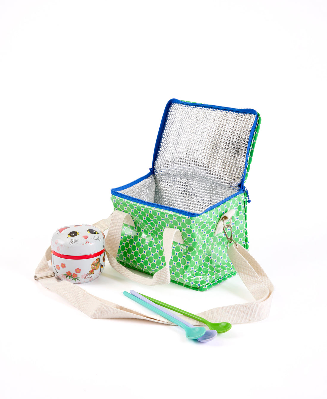 Sac à goûter isotherme Mimoun vert