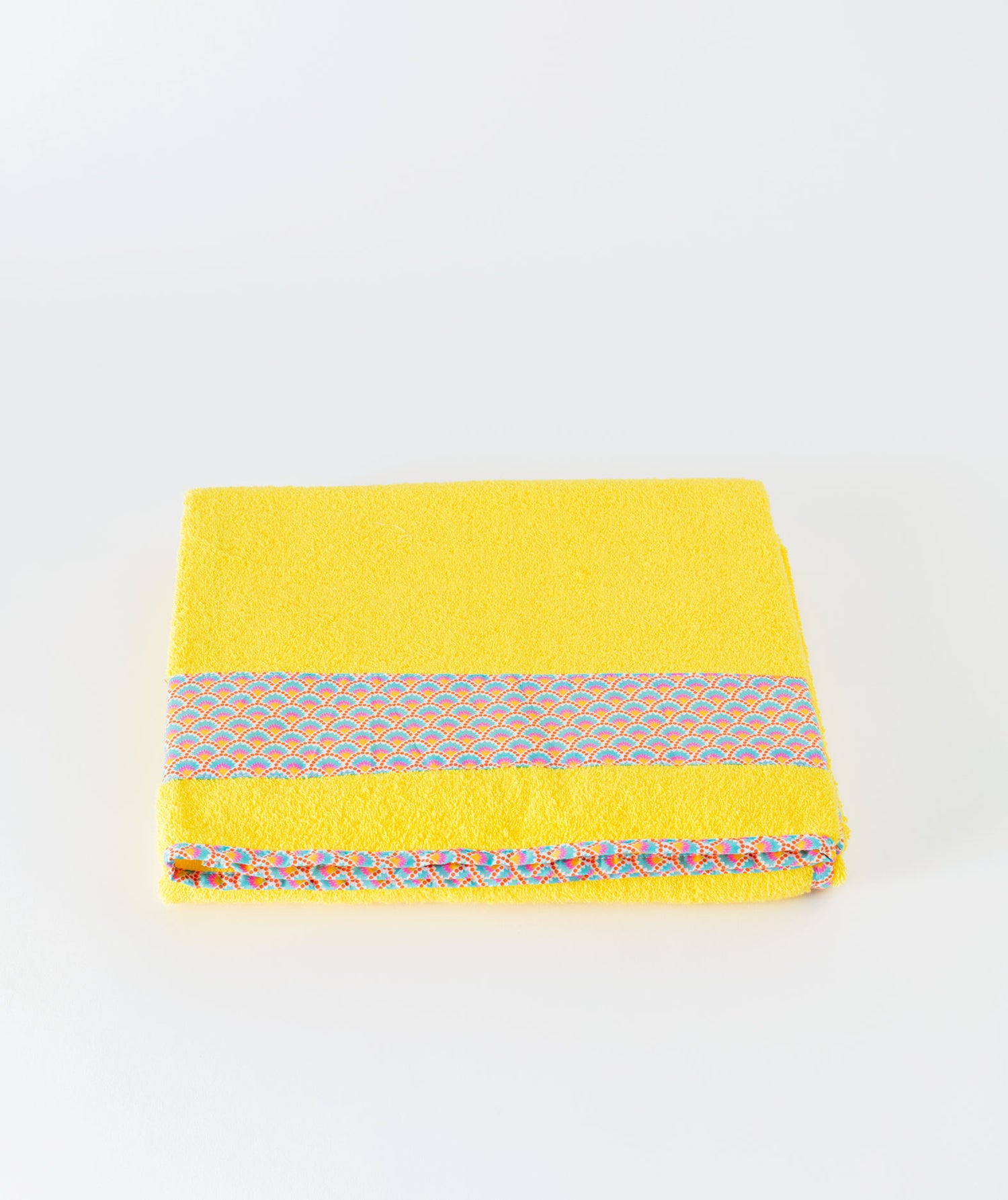 Serviette de bain Jaune
