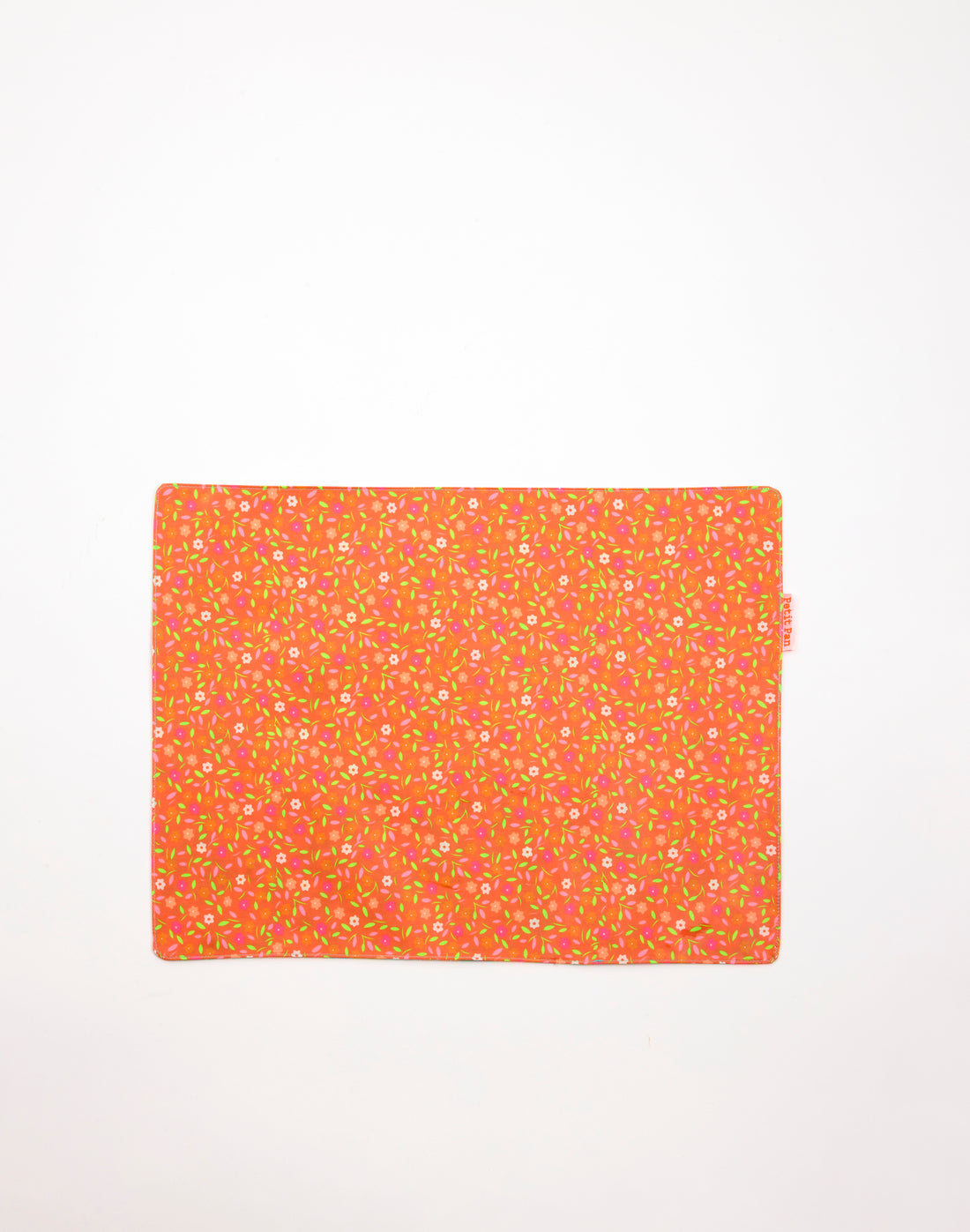 Set de table toile cirée reversible Hippy azur