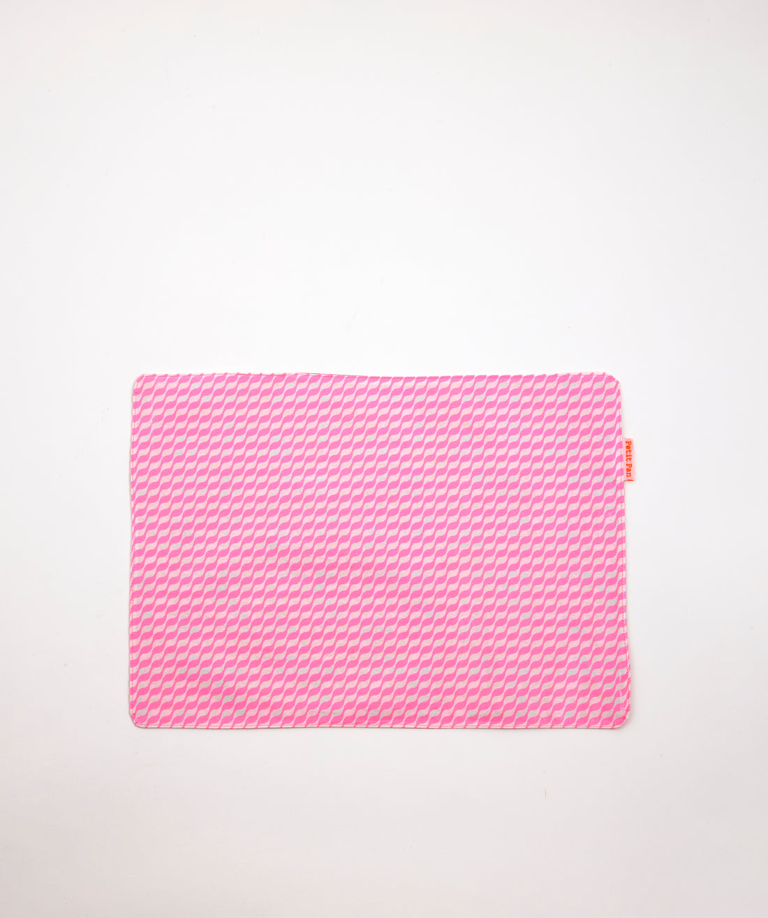 Set de table toile cirée reversible Aziza rose