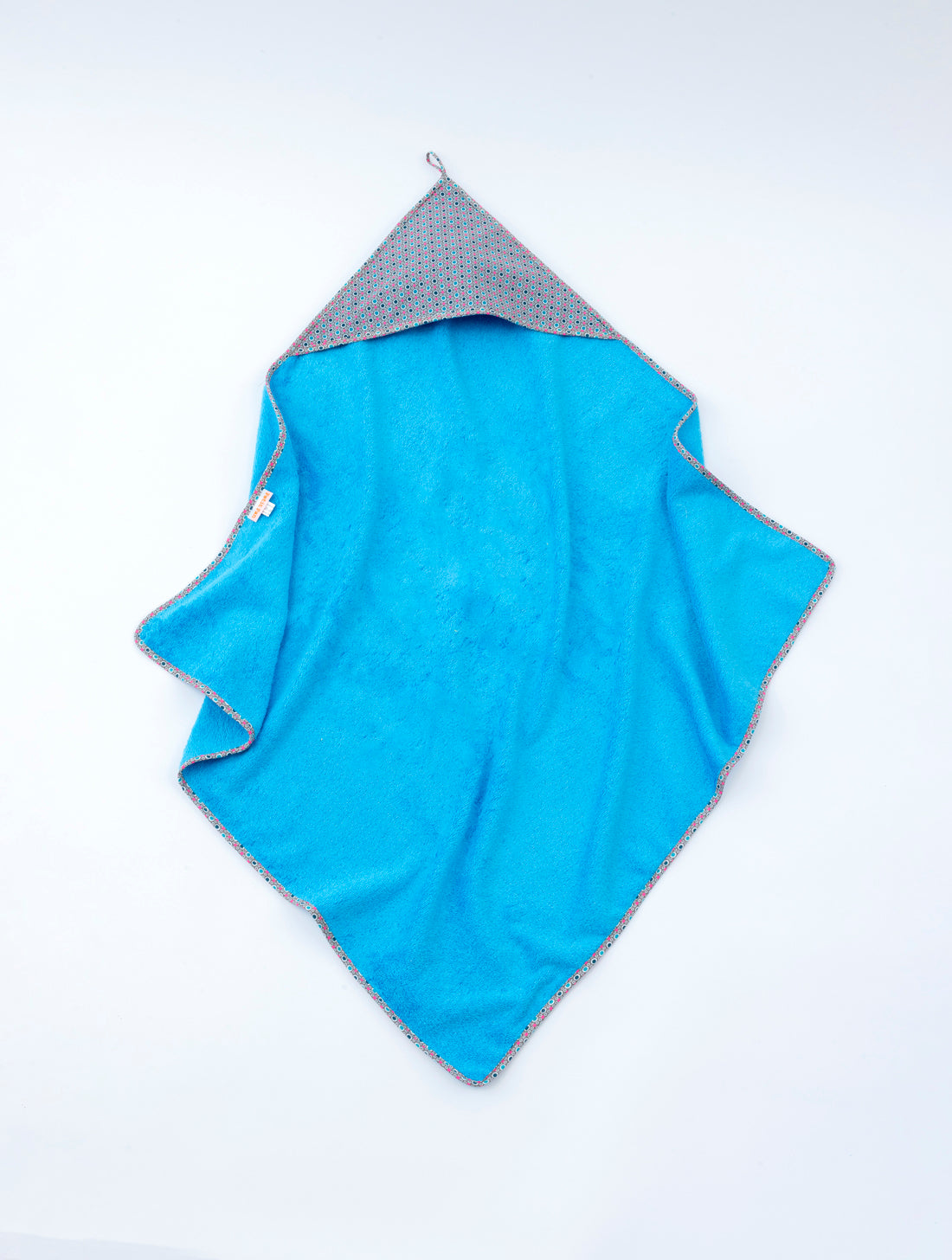 Sortie de bain bébé Bleue