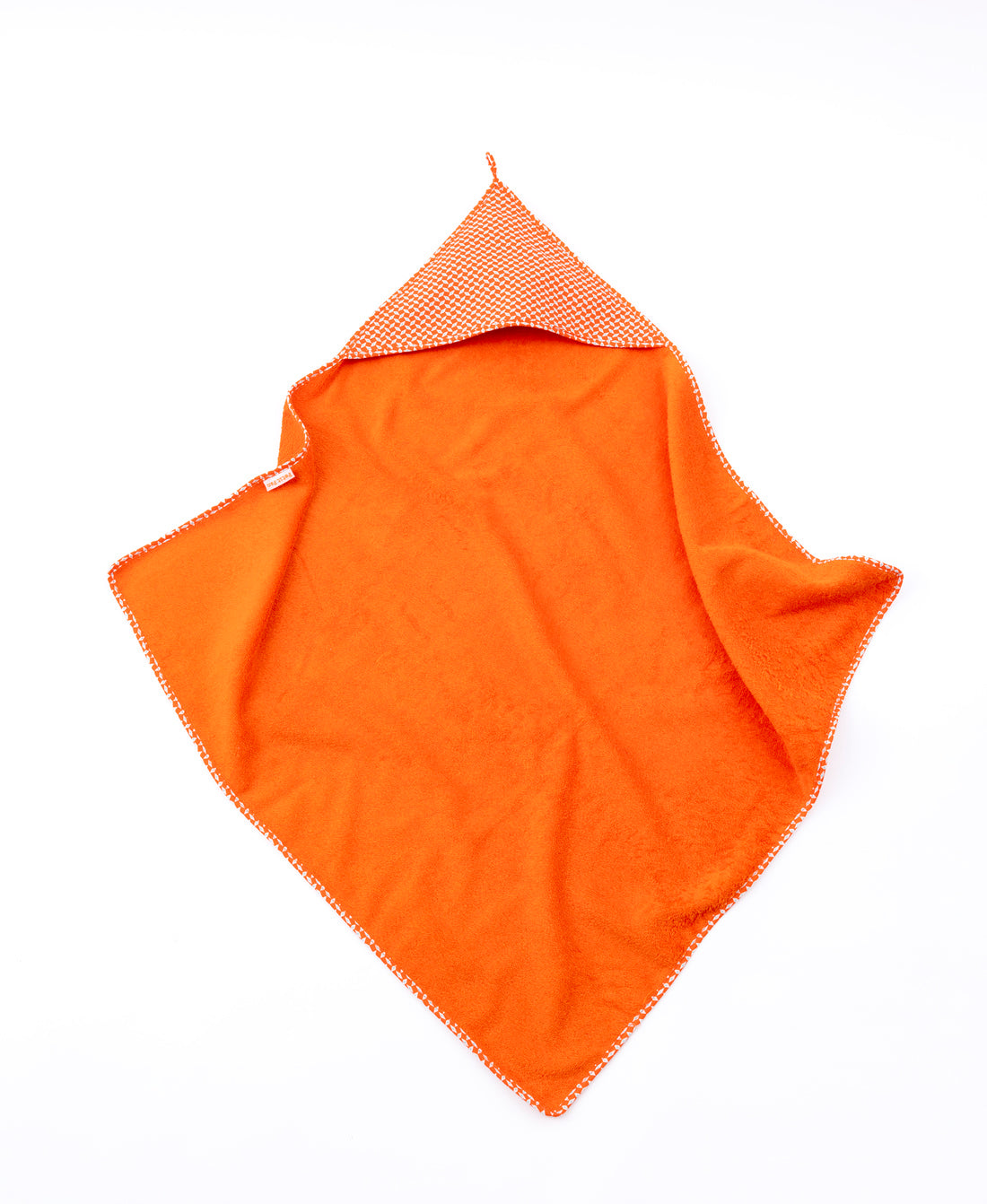 Sortie de bain bébé Orange