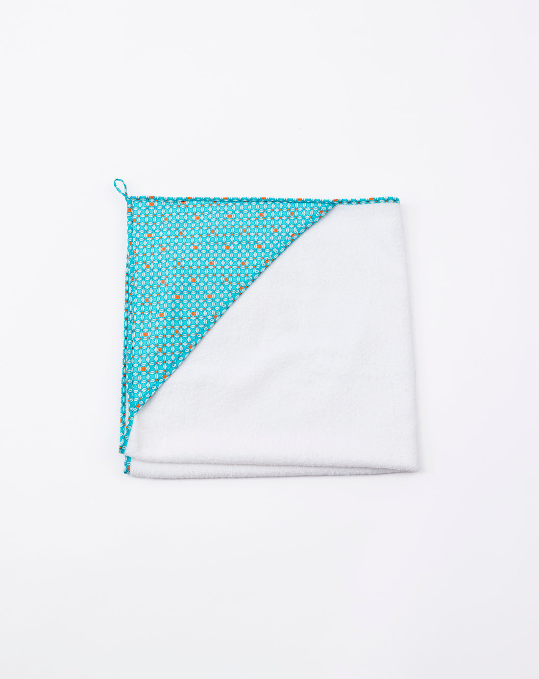 Sortie de bain bébé blanc