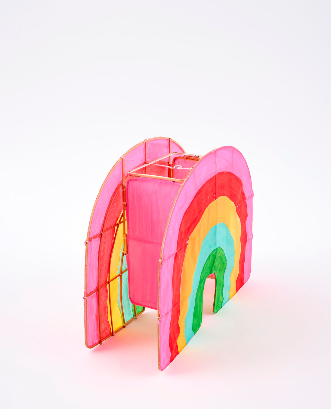 Suspension Lampion Bambou Rainbow