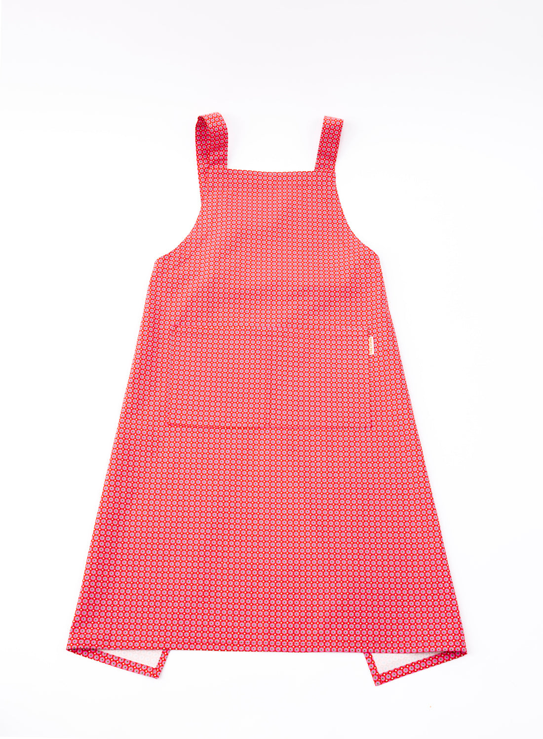 Tablier en toile Mikko Rouge