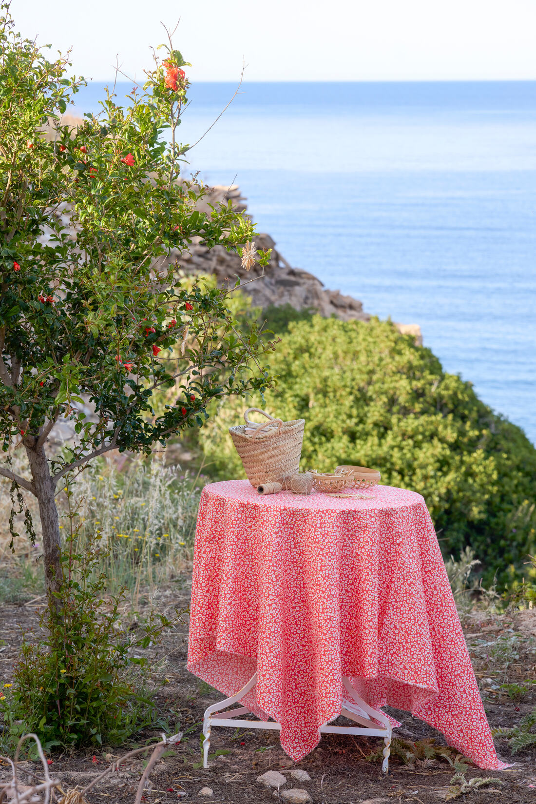 Tissu Coton Popeline Bohème