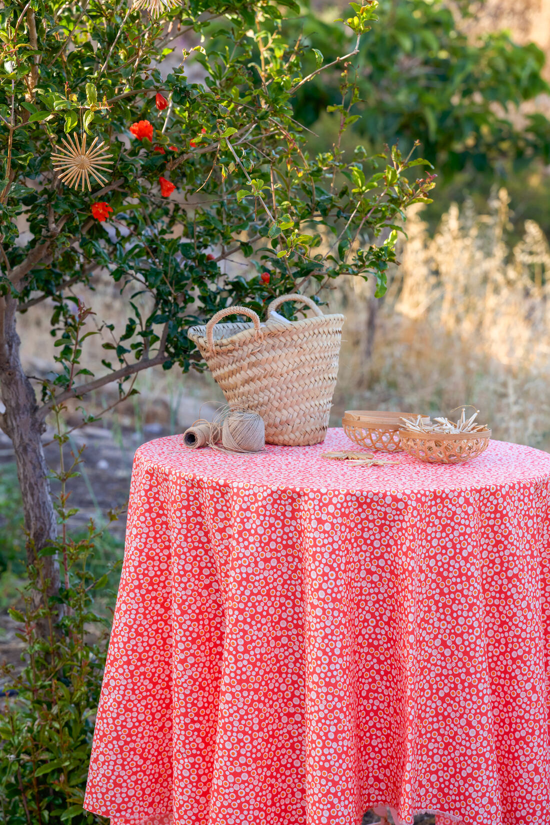 Tissu Coton Popeline Bohème