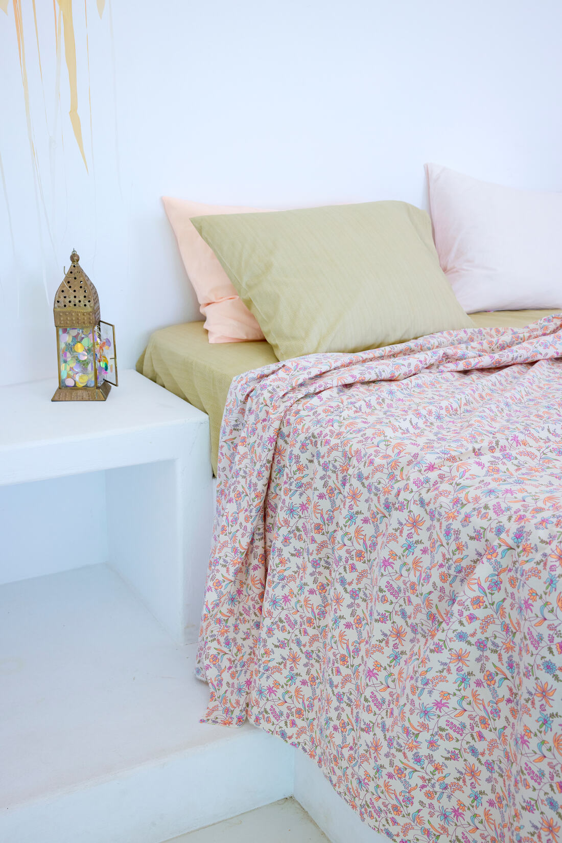 Saholy sandbedruckte Baumwolle