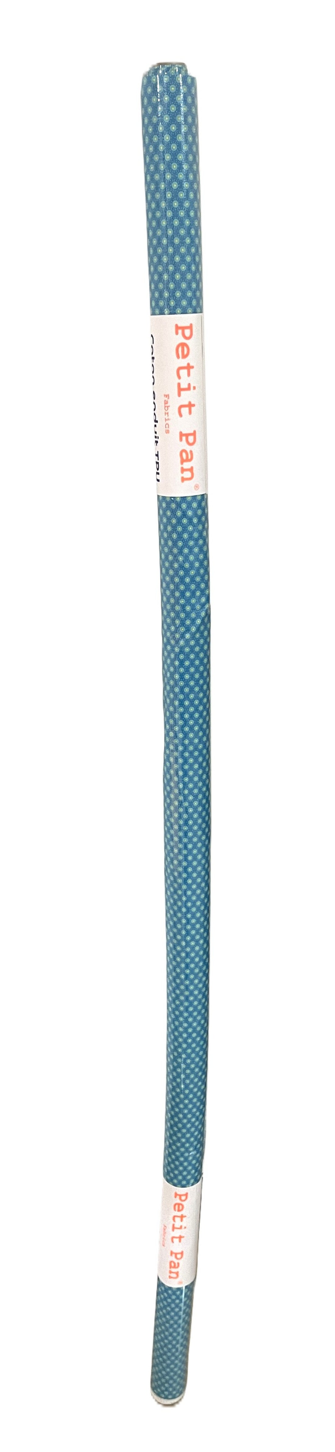 Toile Ciréé 2,5 m Bubble bleu Aruba