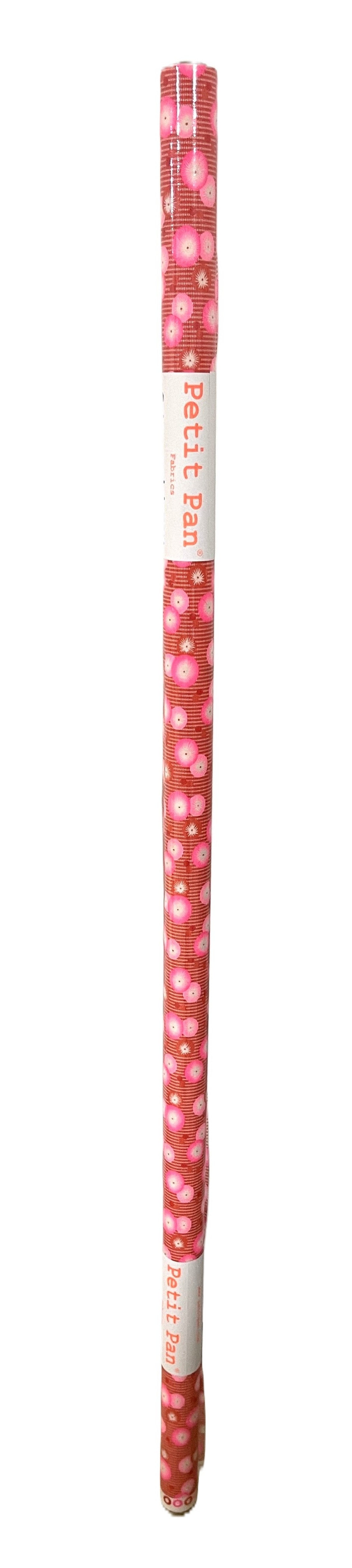 Toile Ciréé 2,5 m Coquelicot rose