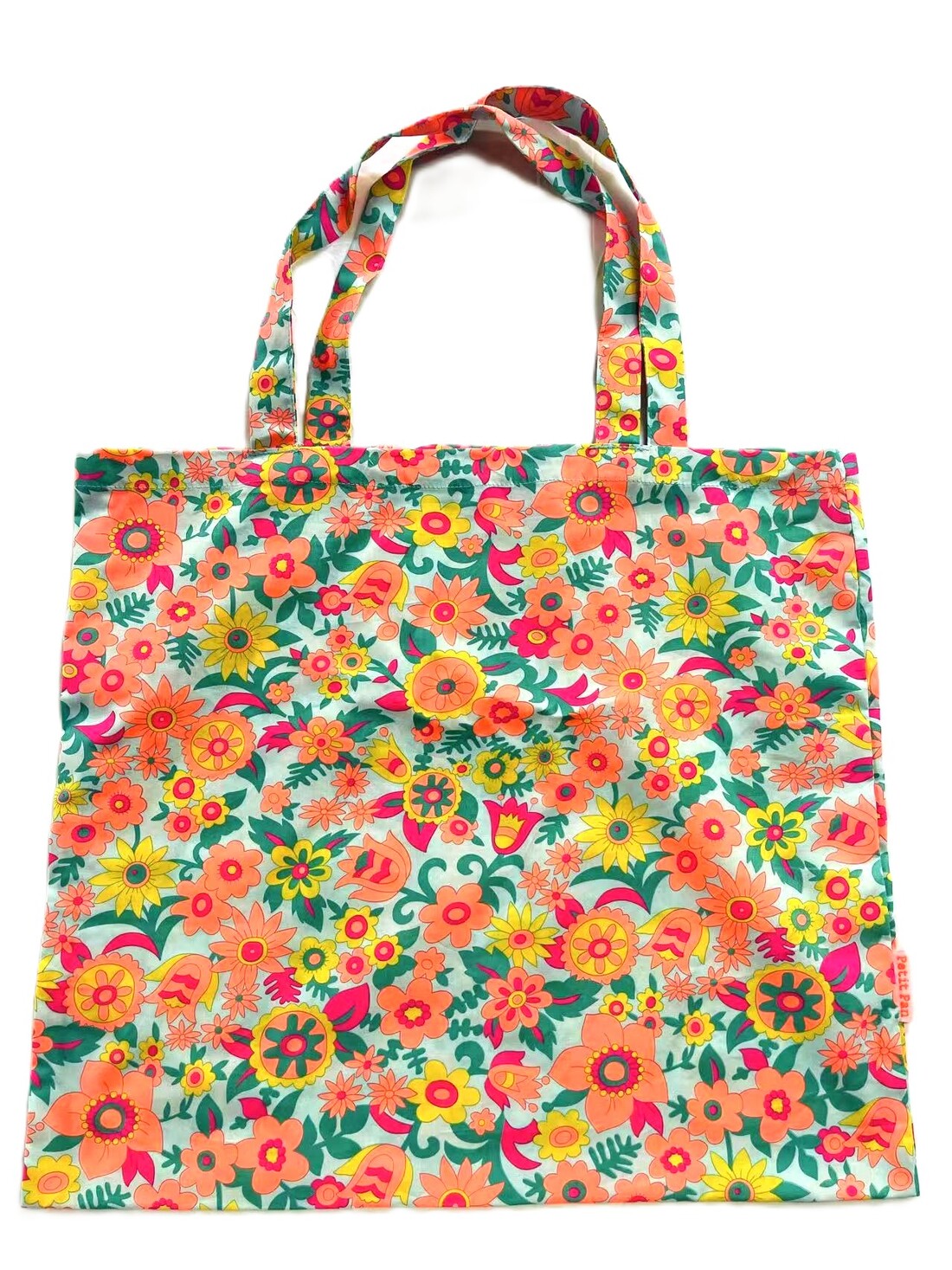 Tote Bag Petit Pan Hippy azur