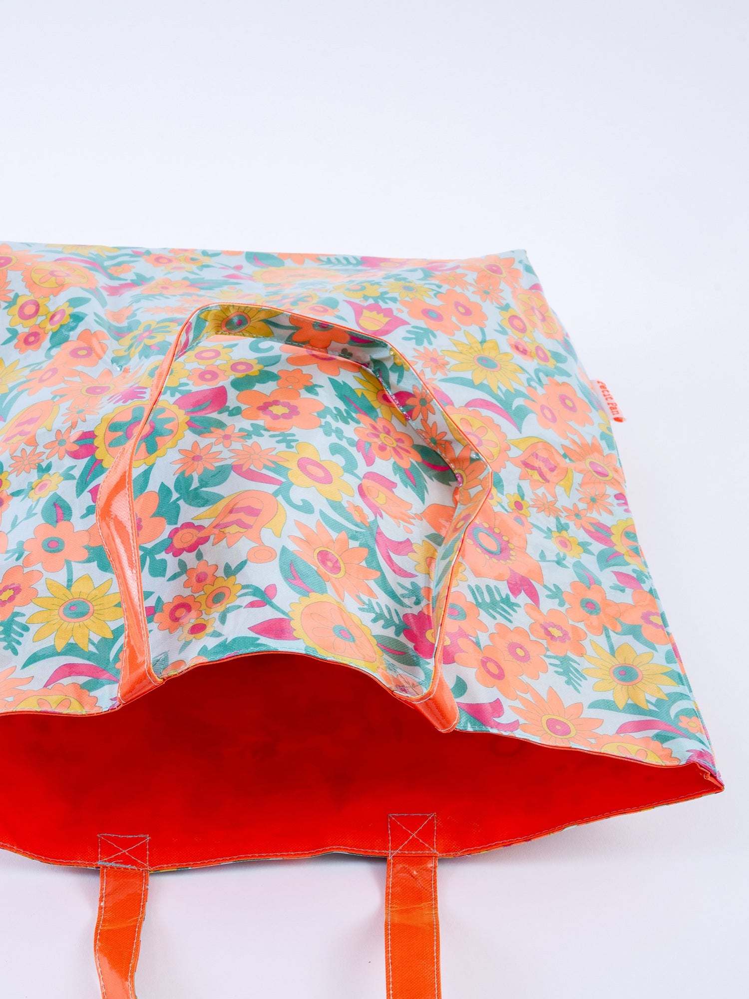 Tote Bag reversible Hippy azur