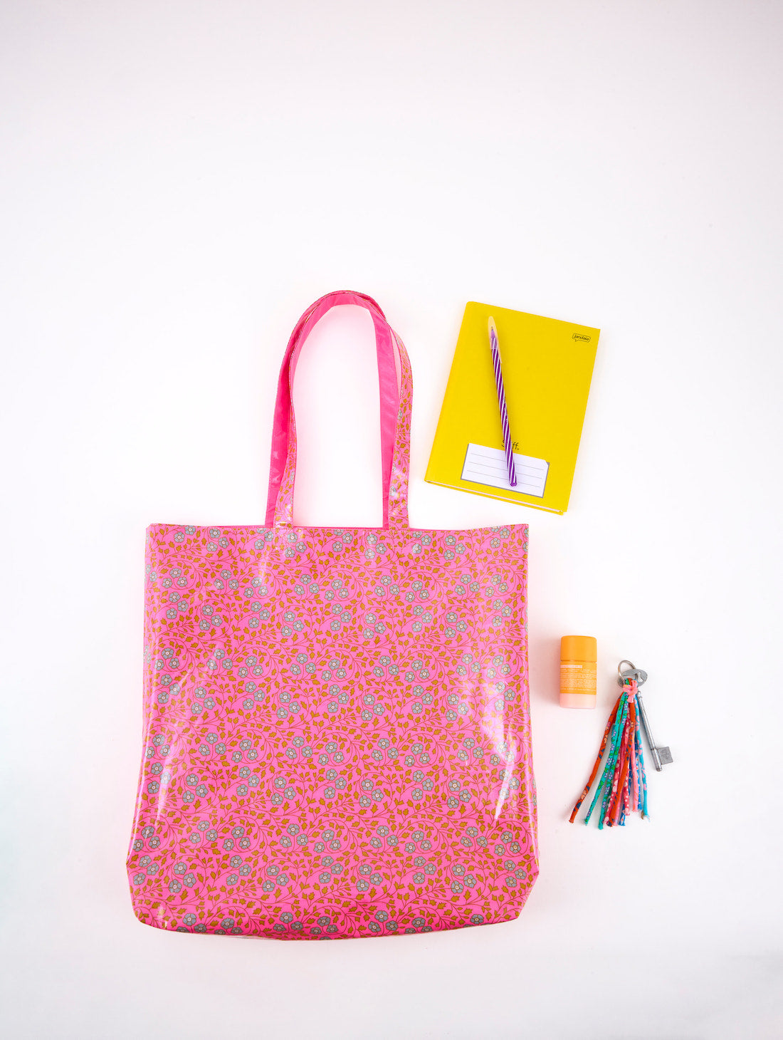 Tote Bag reversible Aziza rose
