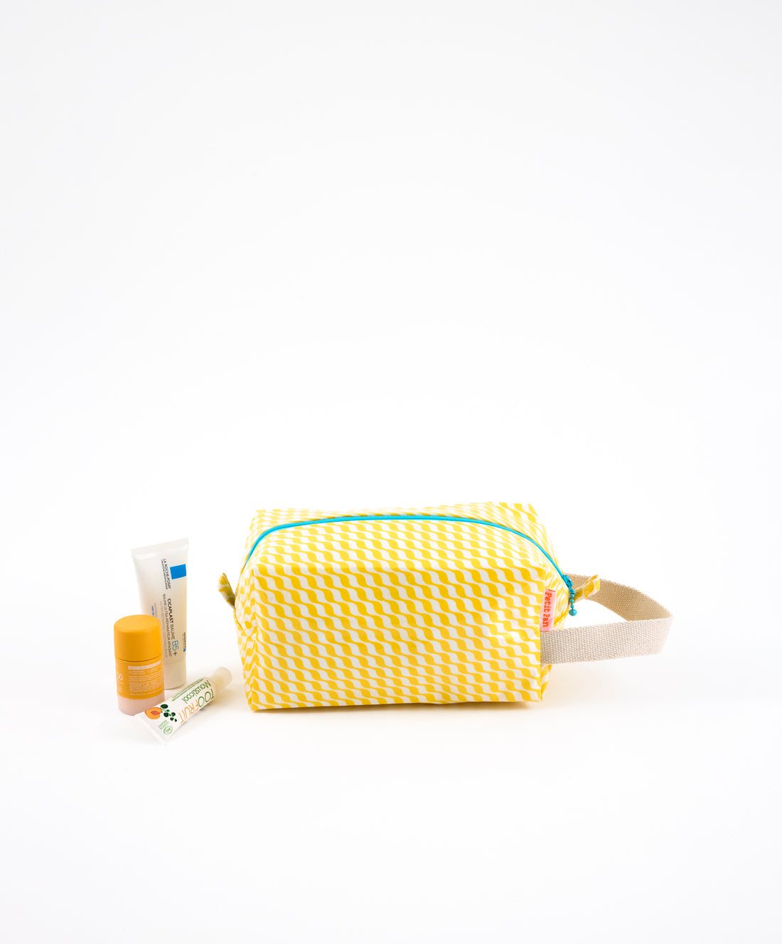 Trousse de toilette Breezy Kifkif jaune soleil