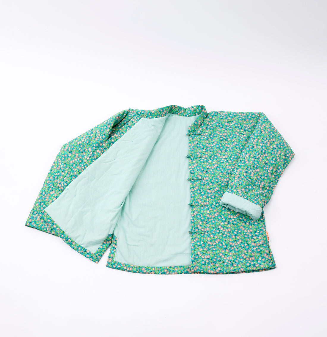 Veste molletonnée adulte Calendula vert