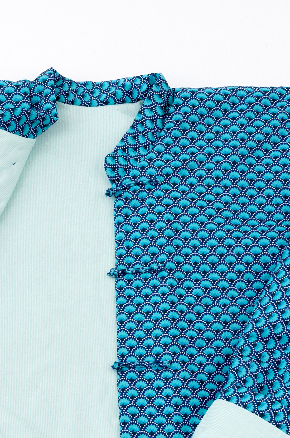 Veste molletonnée adulte Wasabi bleu