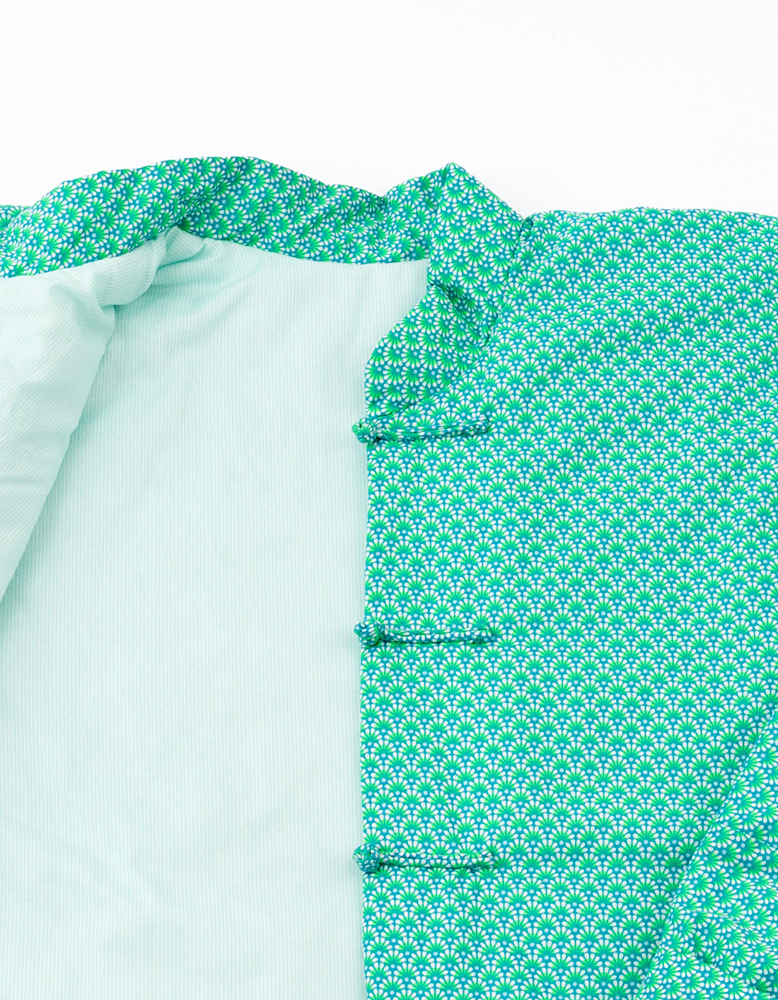 Veste molletonnée adulte Zazen menthe