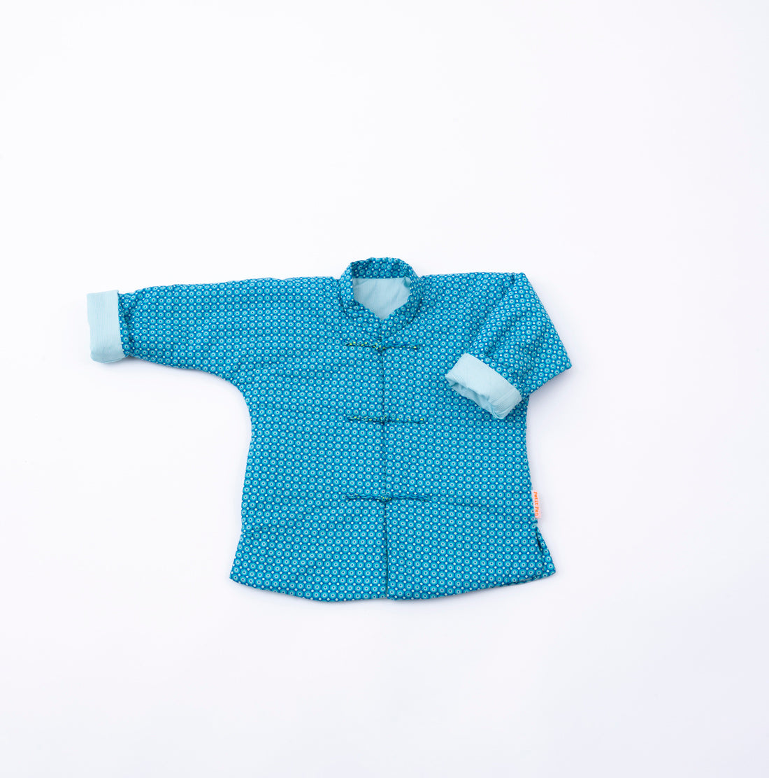 Veste molletonnée enfant Mikko bleu