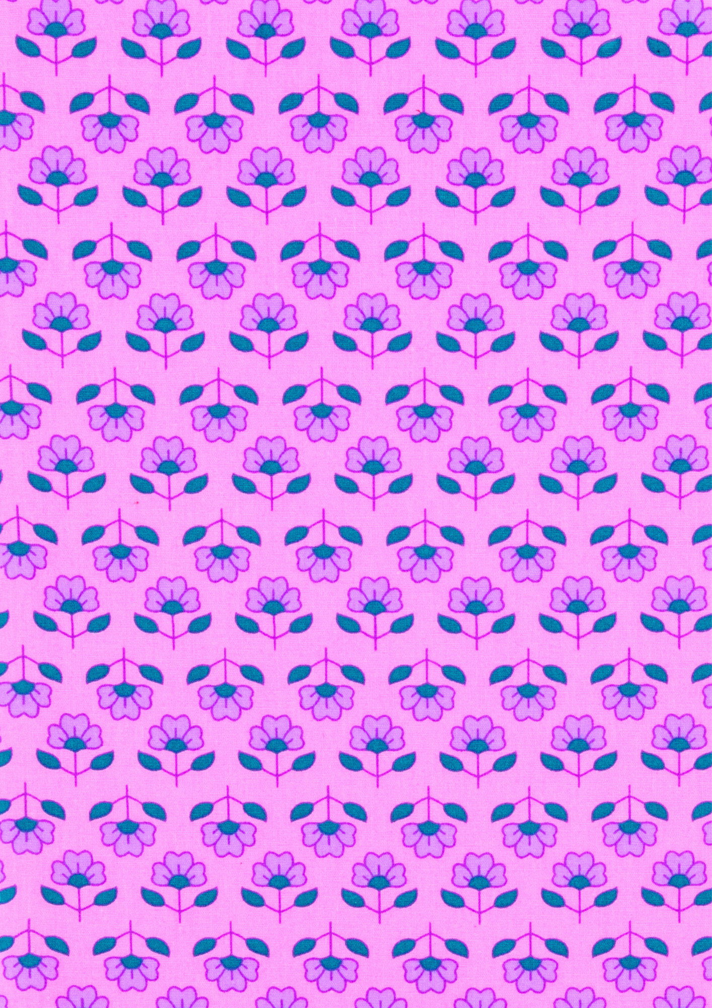 Coton imprimé Alisha rose