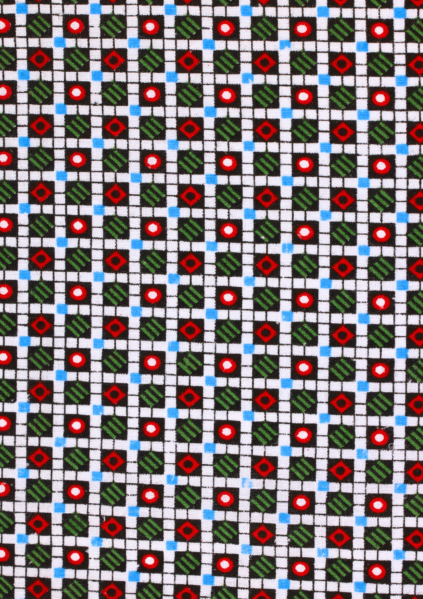 Tissu imprimé Signalétic vert