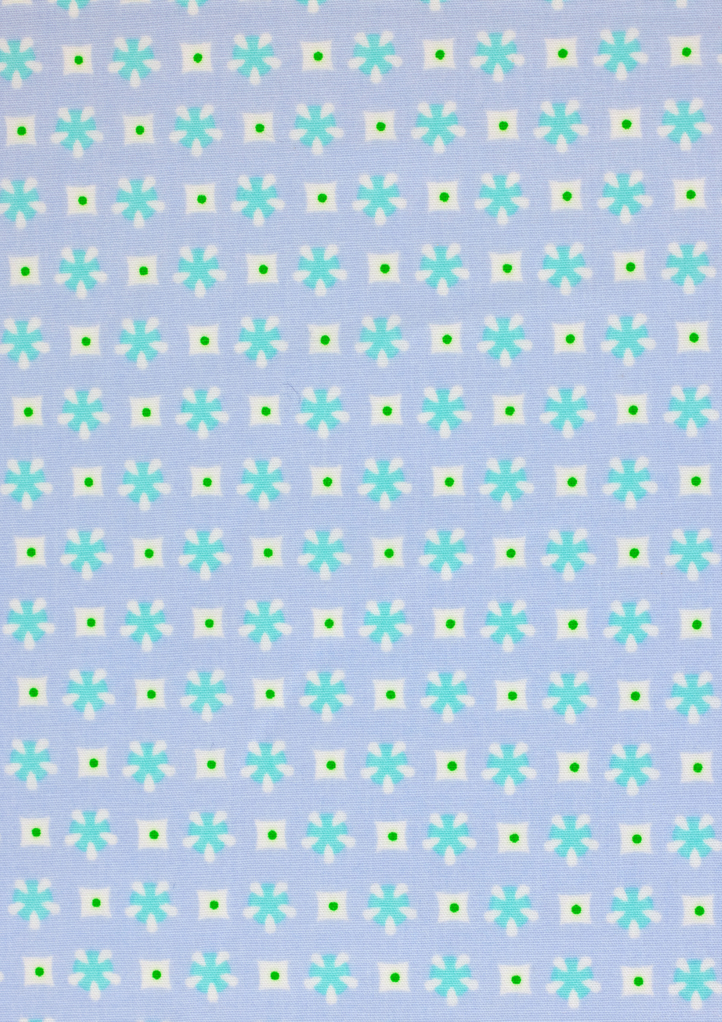 Coupon coton Élytis washed blue