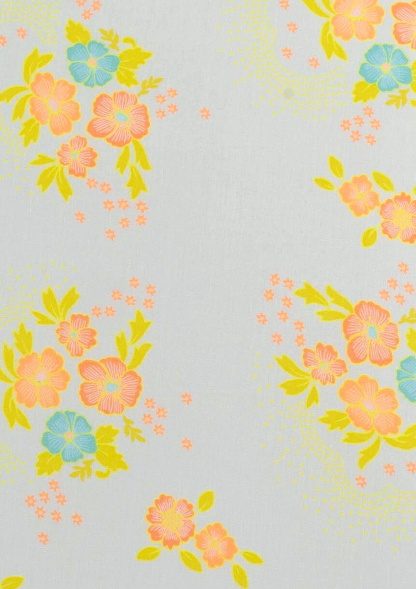 Coupon coton Folksy écume