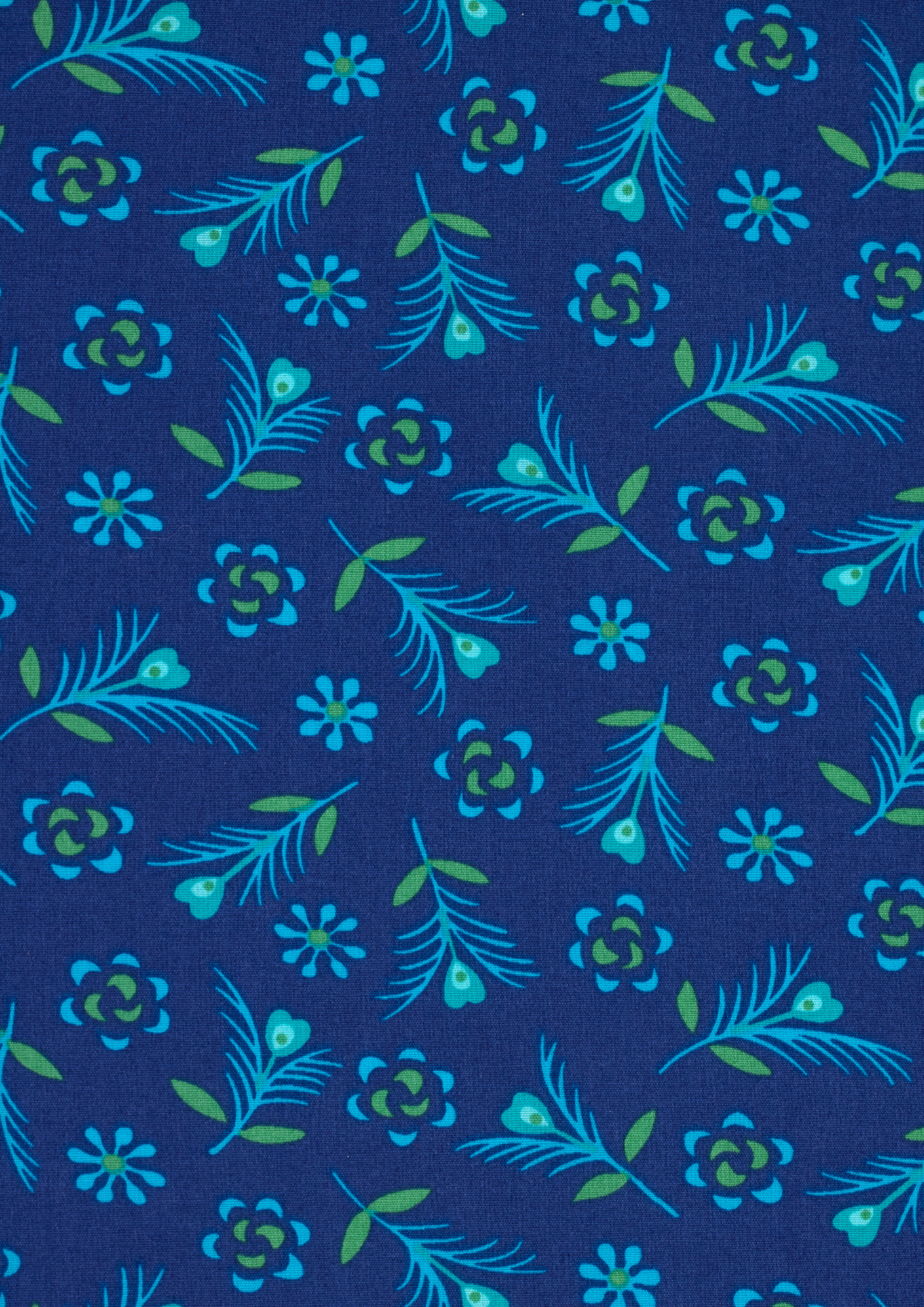 Coupon coton Gitane indigo