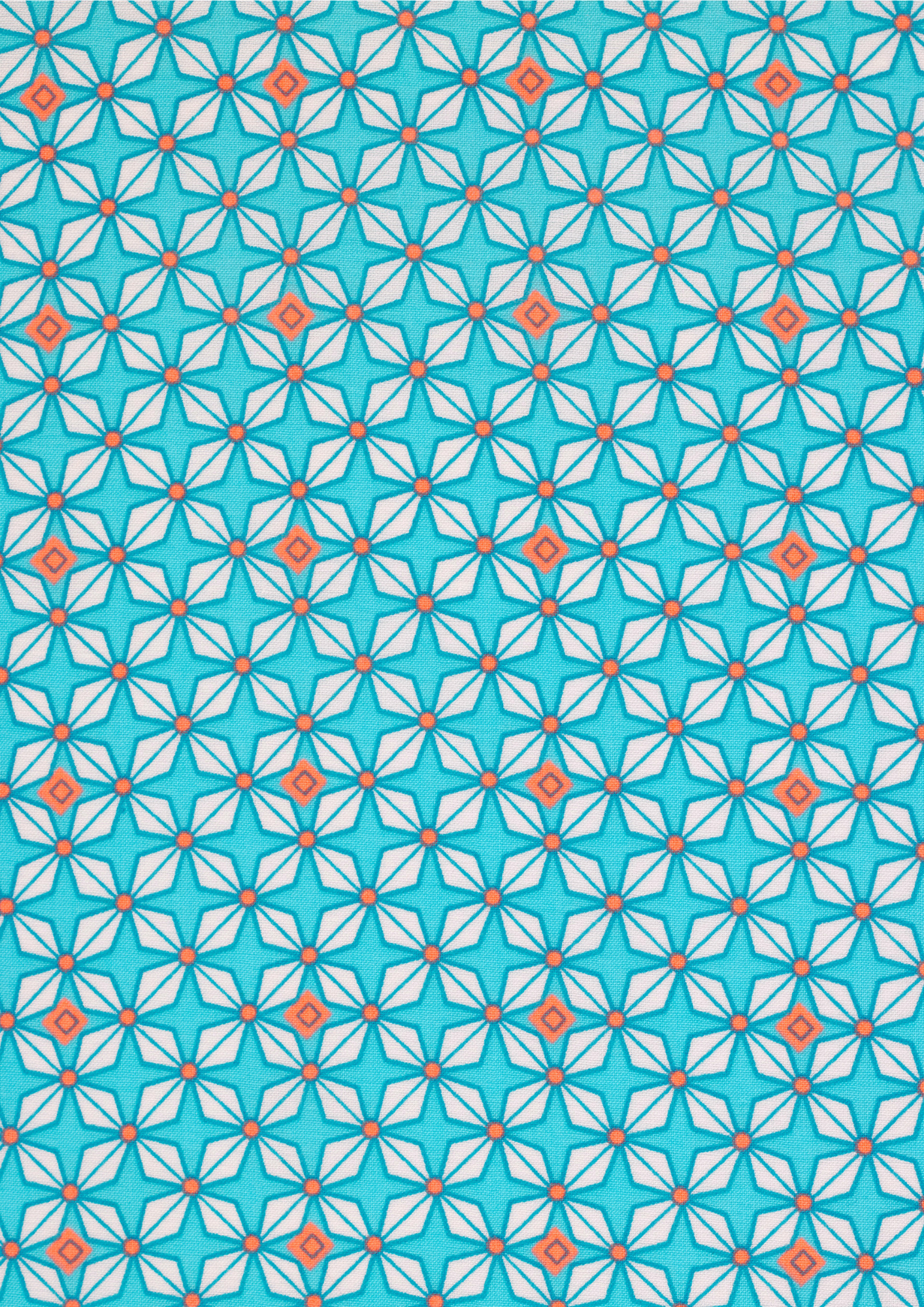 Coupon coton Hélium azur