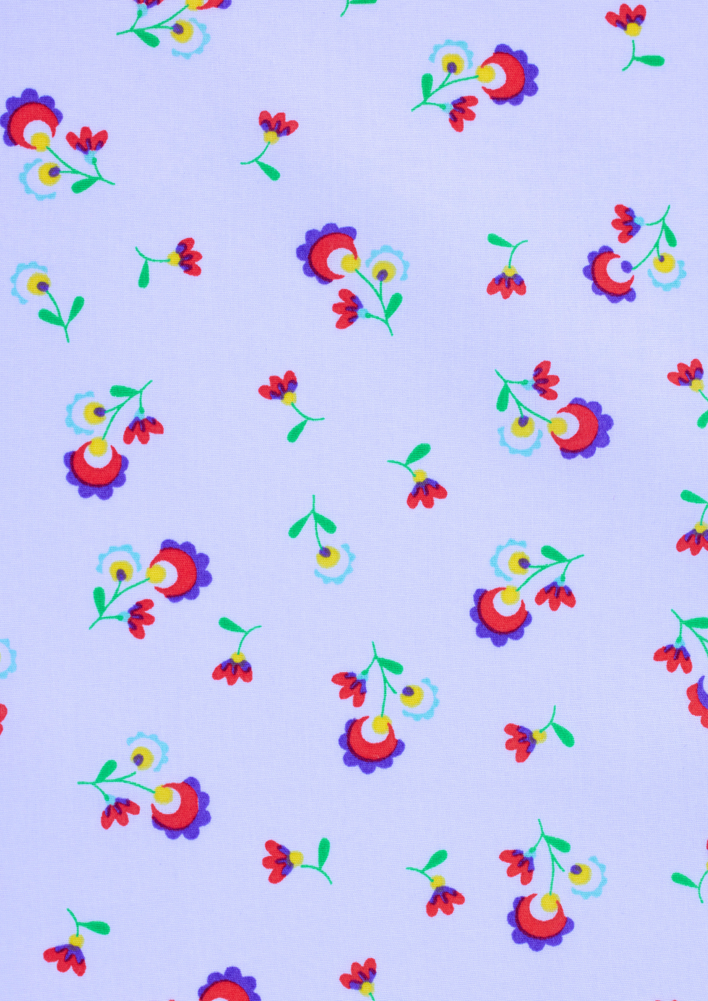 Coupon coton Illska washed blue