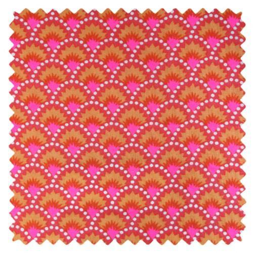 Coupon coton Wasabi rouge