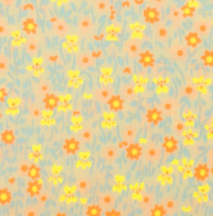 Petit abat jour Flower Power blanc