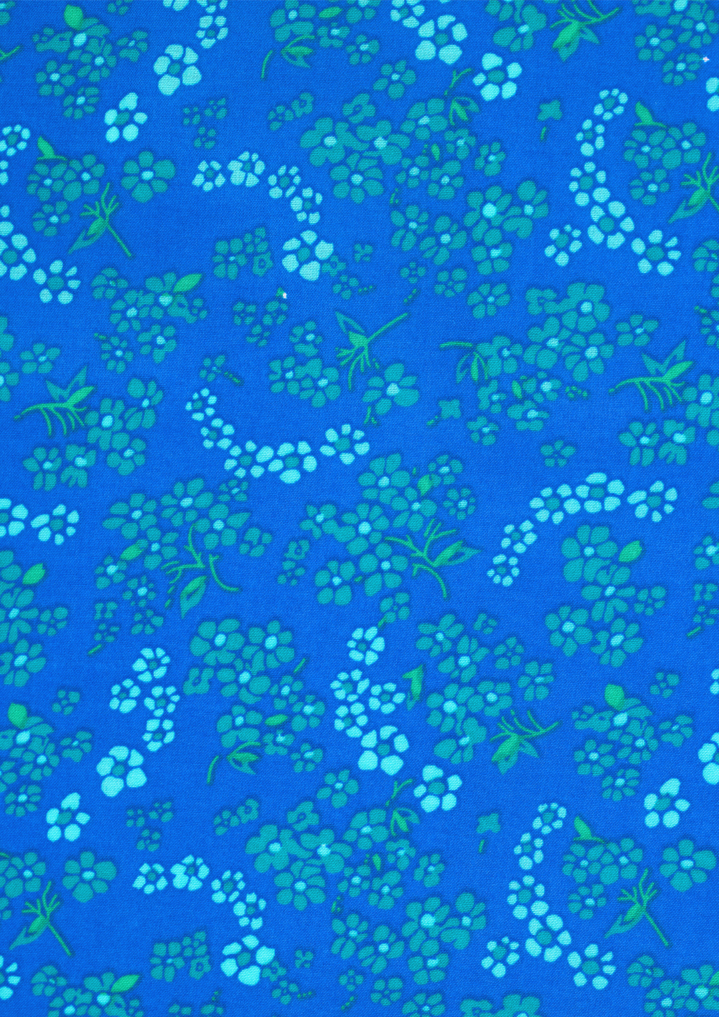 Coupon coton Hanako bleu