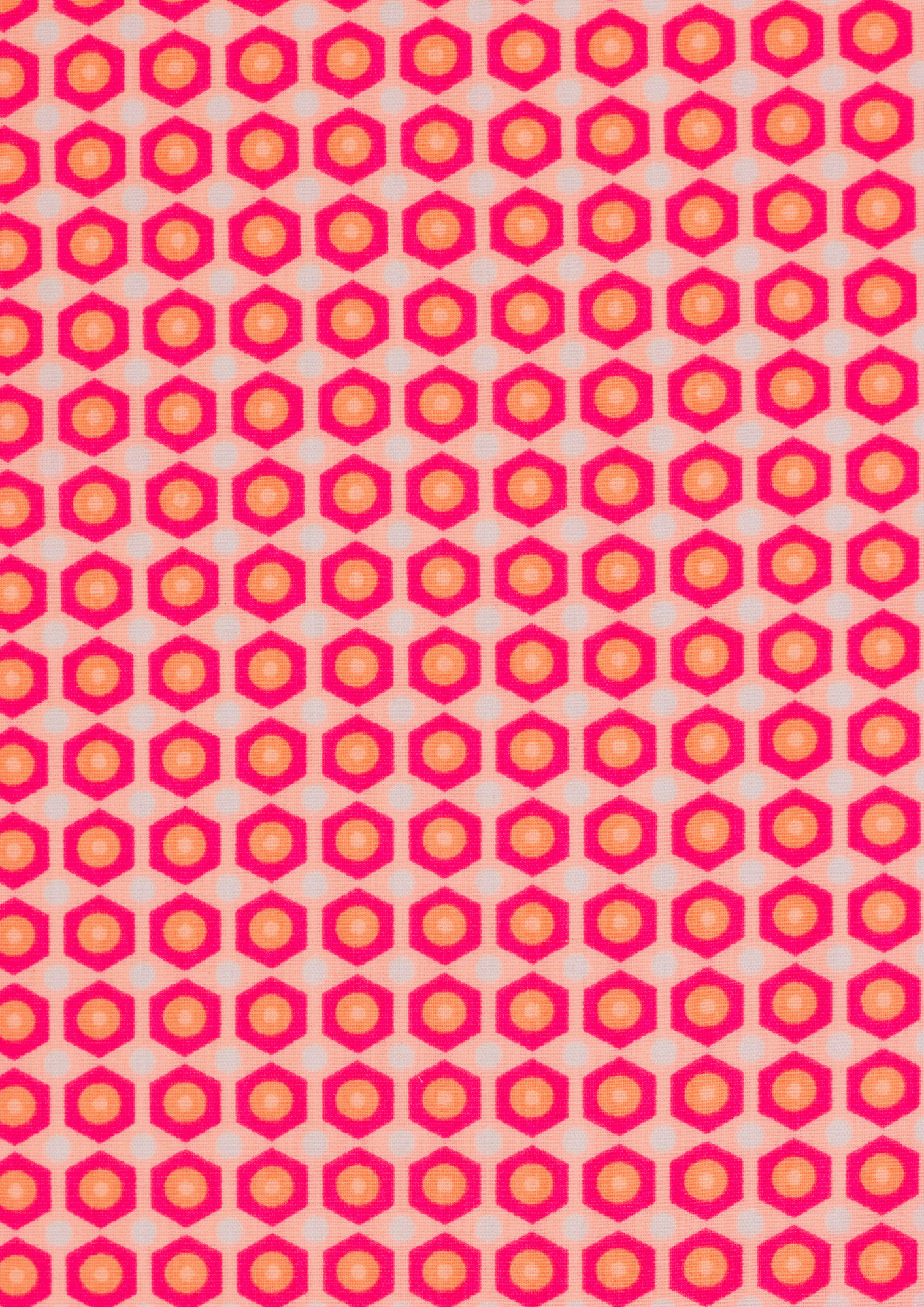 Coupon coton Mikko rose