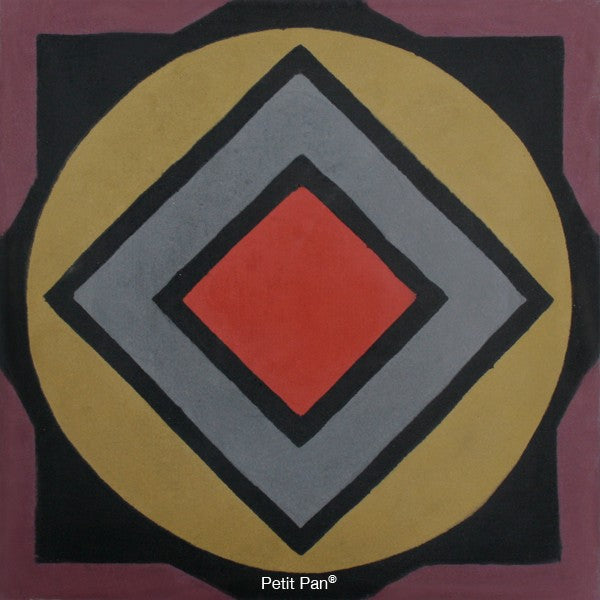 Carreau de ciment Kintaro chamois