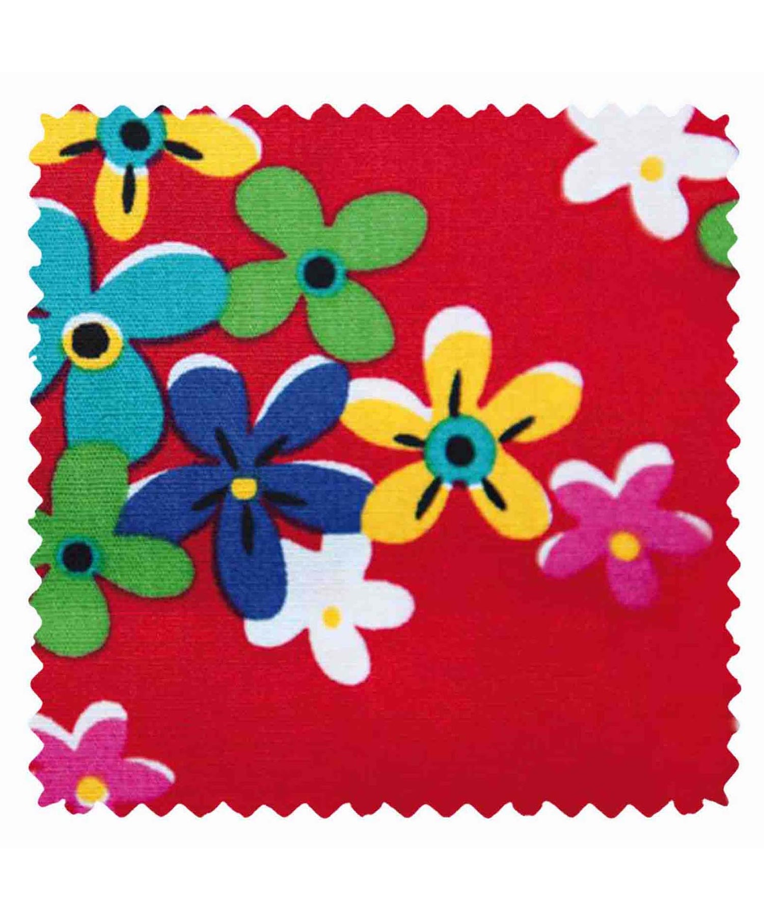 Coton imprimé Calamity rouge