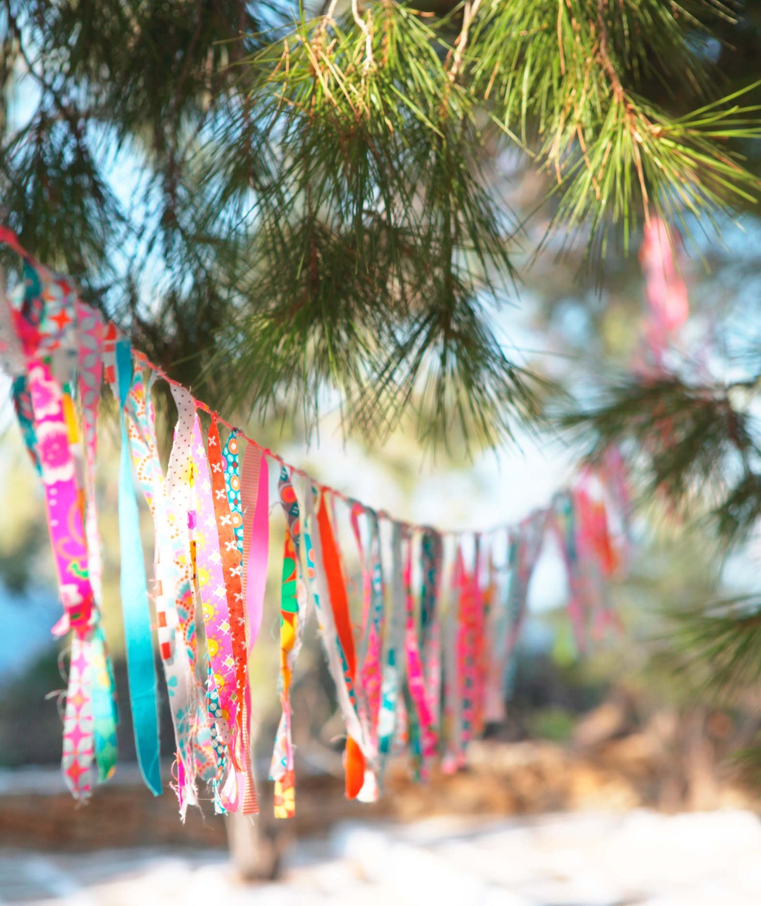 Guirlande franges grand modèle