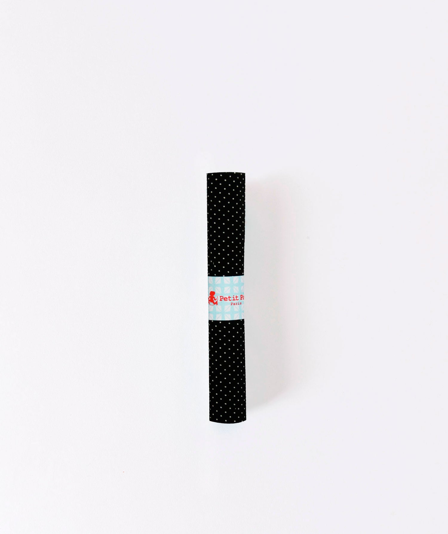 Black polka dot cotton coupon