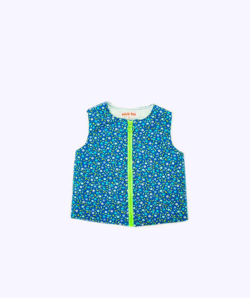 Gilet Zip enfant Peace and love outremer Petit Pan