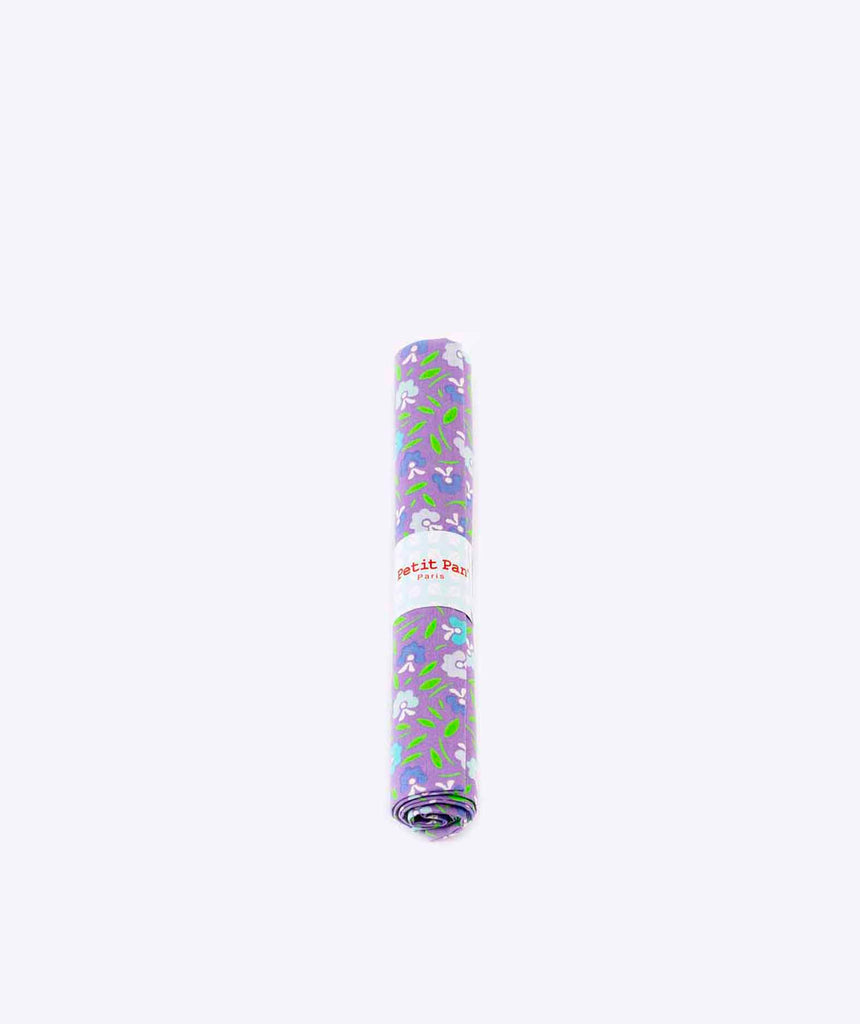 Coupon coton Pétunia lilas
