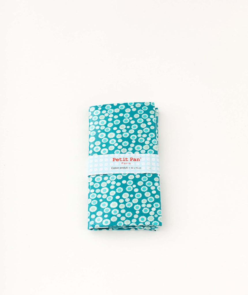 Coupon coton enduit Bohème azurin Petit Pan