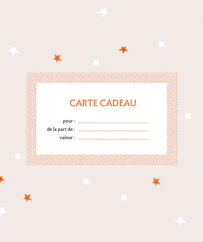 Carte cadeau Petit Pan